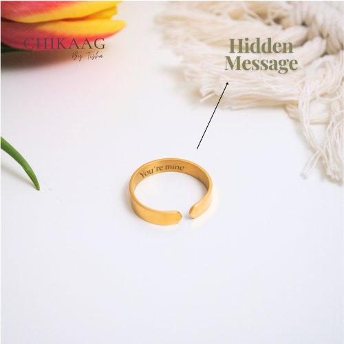 Custom Cuff Ring - Gold
