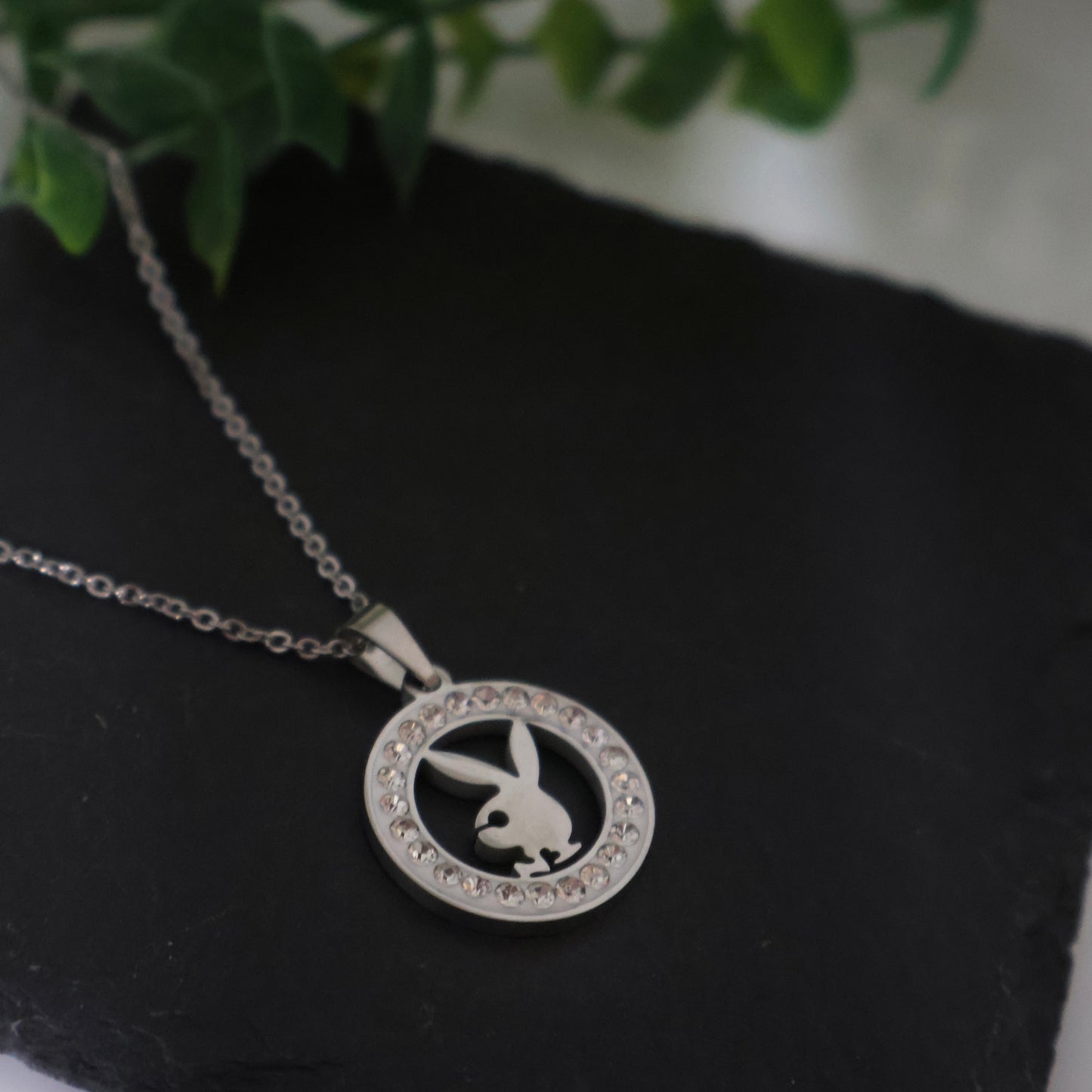 Bunny Necklace - Silver - CHIKAAG
