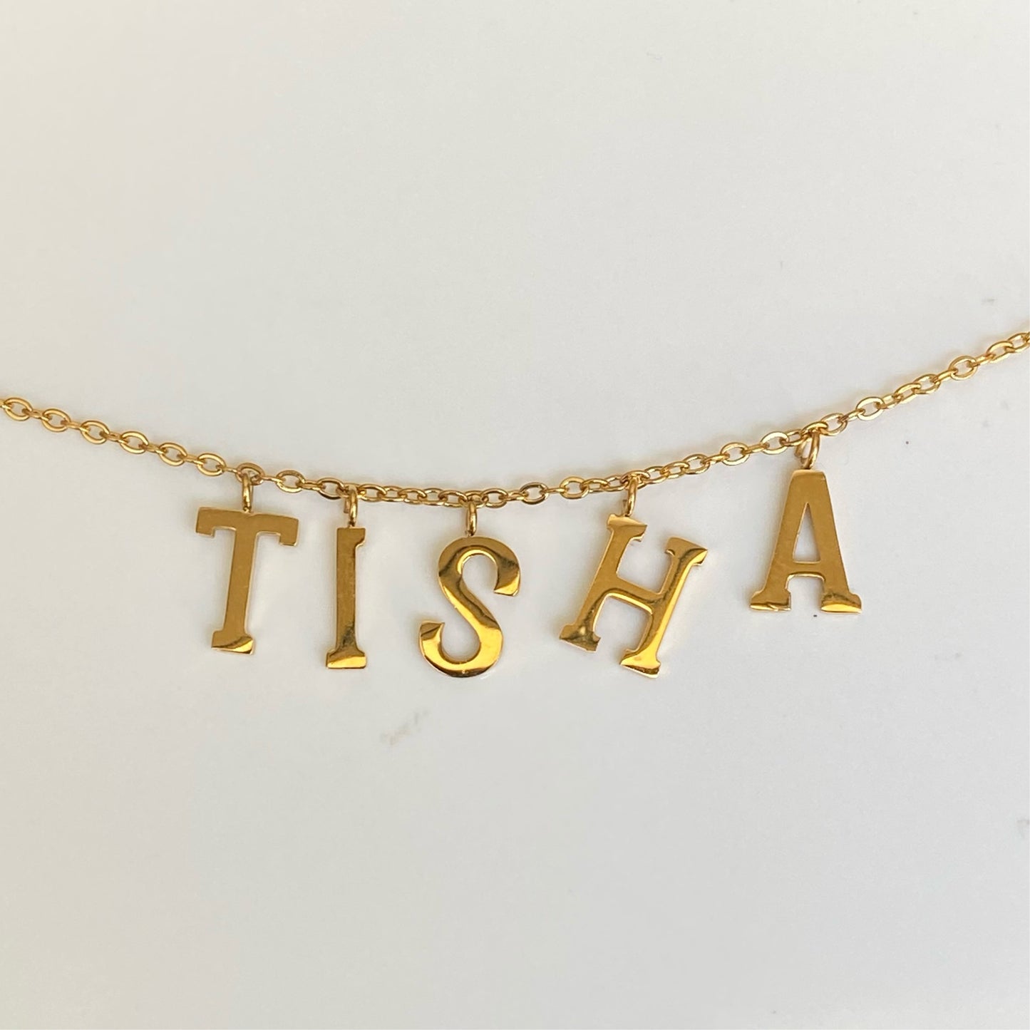 Custom Name Necklace - Gold - CHIKAAG