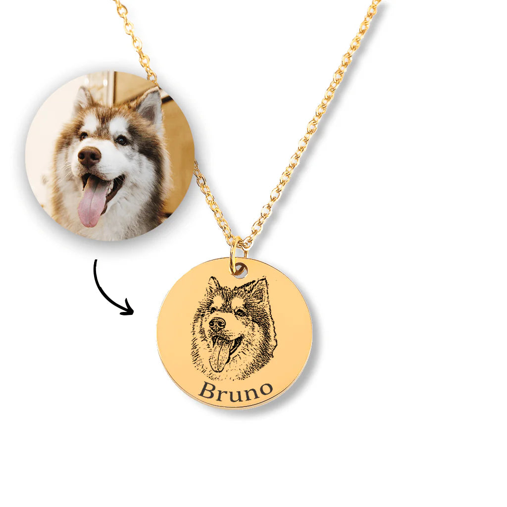 Pet Necklace - Gold - CHIKAAG