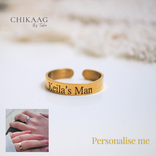 Custom Cuff Ring - Gold