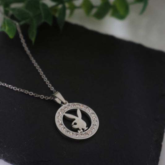 Bunny Necklace - Silver - CHIKAAG