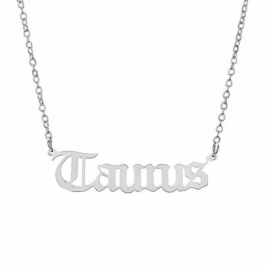 Zodiac Necklace Taurus - CHIKAAG