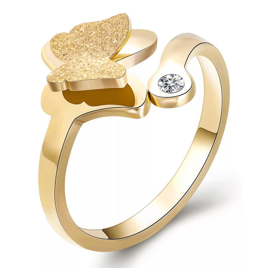 You give me Butterflies Ring - Gold - CHIKAAG