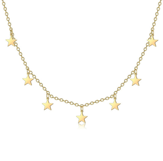Star World Necklace - Gold - CHIKAAG