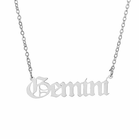 Zodiac Necklace Gemini - CHIKAAG