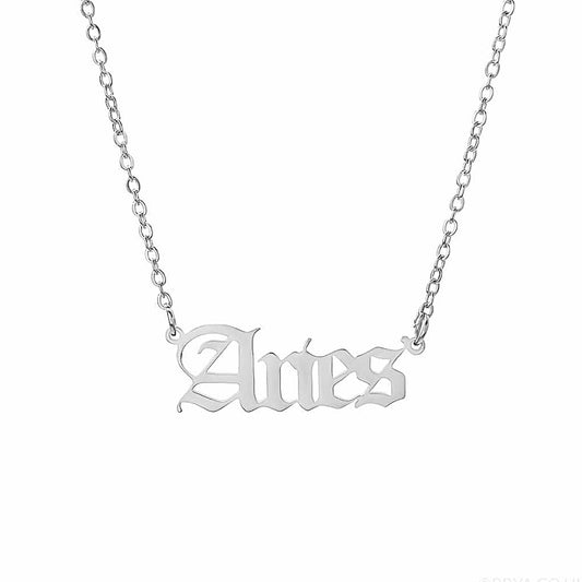 Zodiac Necklace Aries - CHIKAAG